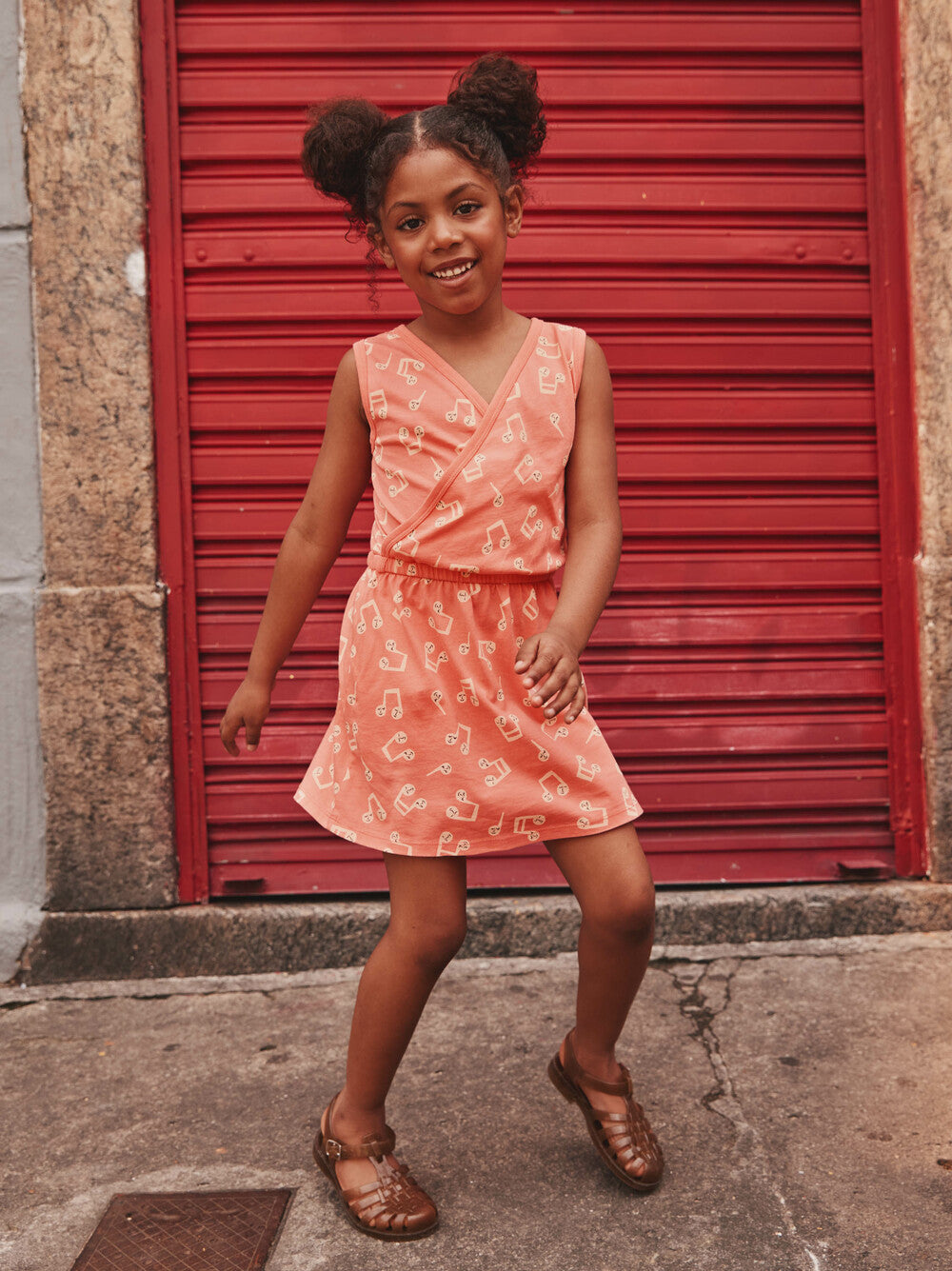 Tea Collection Musicalia Reversible Dress model