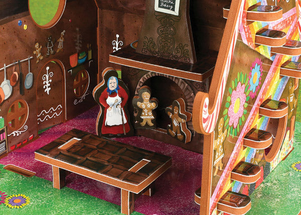 Hansel and Gretel Book and Play Set detail