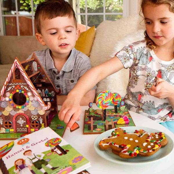Hansel and Gretel Book and Play Set lifestyle
