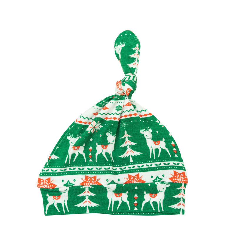 Vintage Deer Fairisle Hat