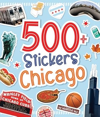 500 Stickers: Chicago book