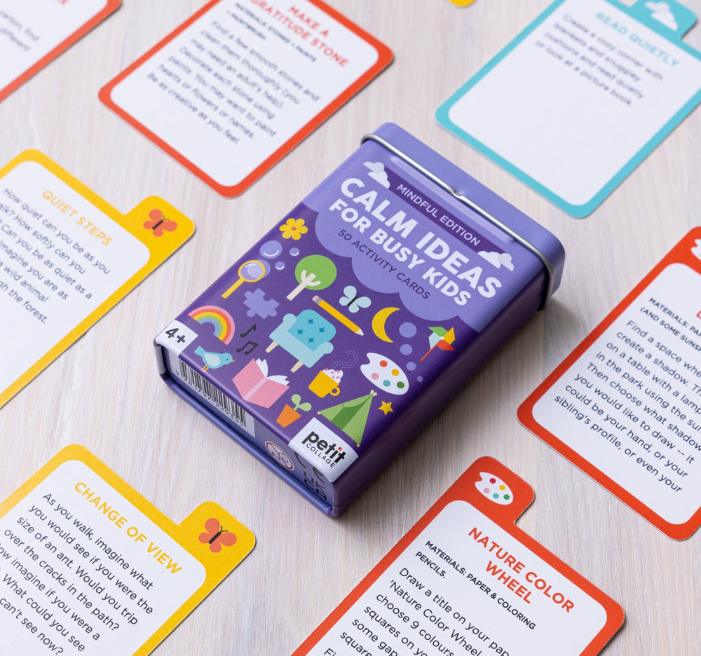 Calm Ideas for Busy Kids: Mindful Edition with cards