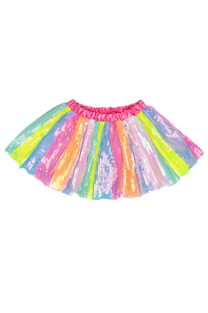 Great Pretenders Stripy Sequins Skirt