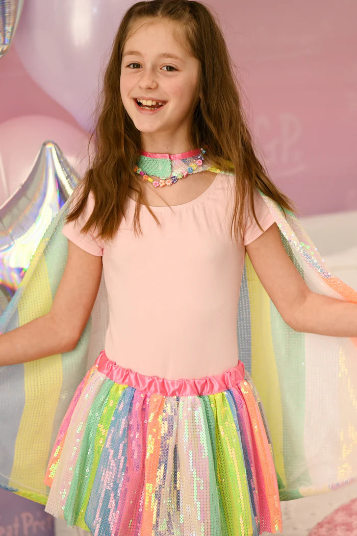 Great Pretenders Stripy Sequins Skirt