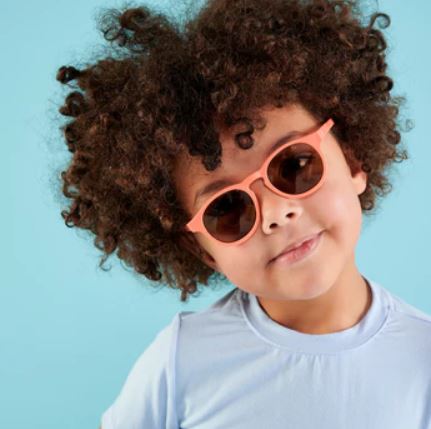 Babiators Keyhole Perfectly Papaya model boy
