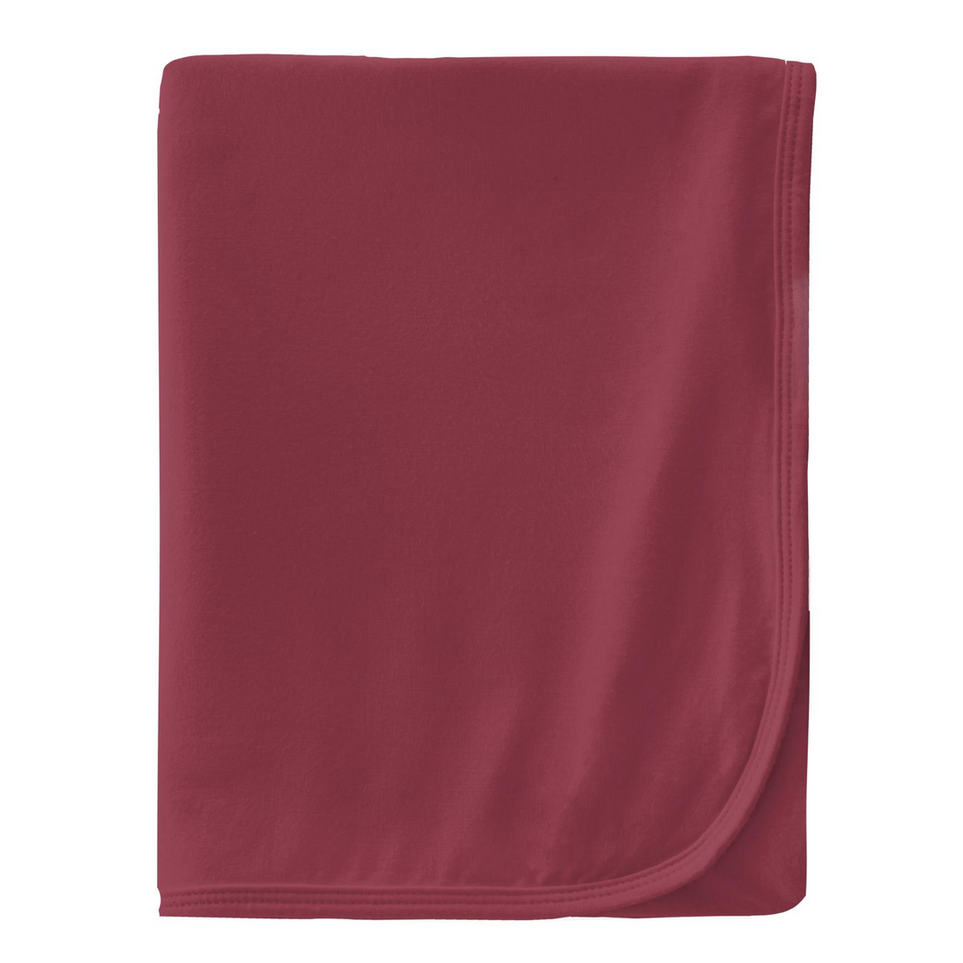 Kickee Pants Bamboo Swaddle in Wild Strawberry
