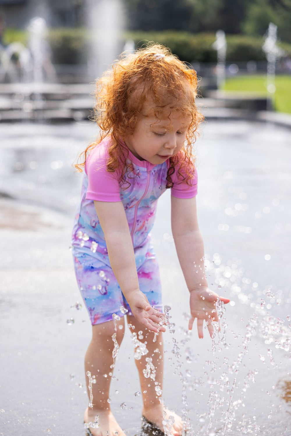 Noruk Unicorn Infant Rash Guard lifestyle