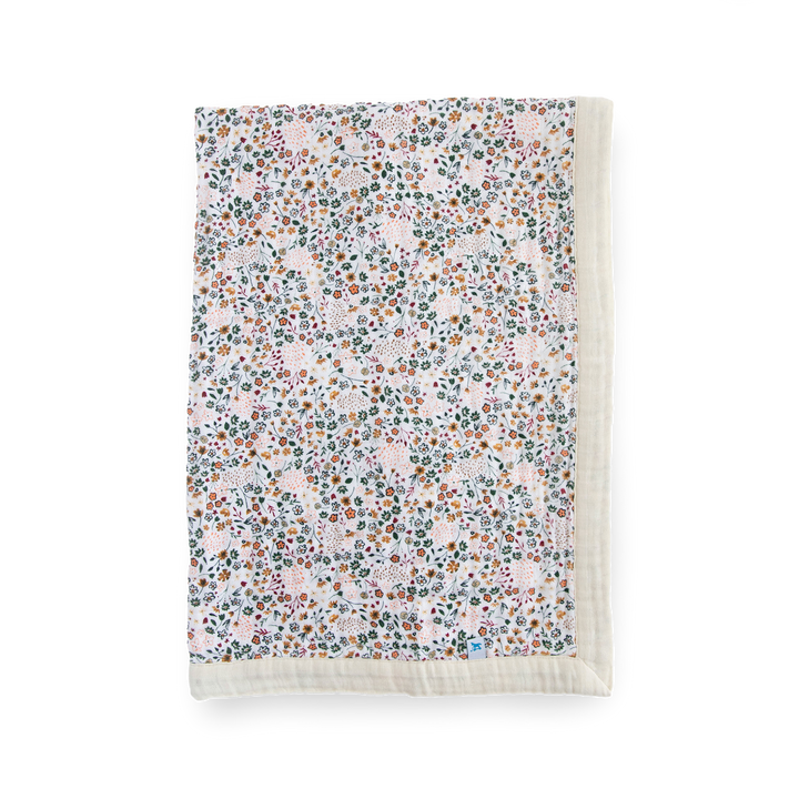 Little Unicorn Pressed Petals Muslin Baby Quilt
