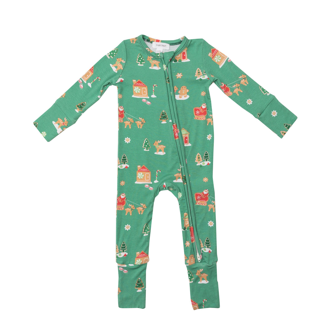 Angel Dear Gingerbread Sleigh Romper