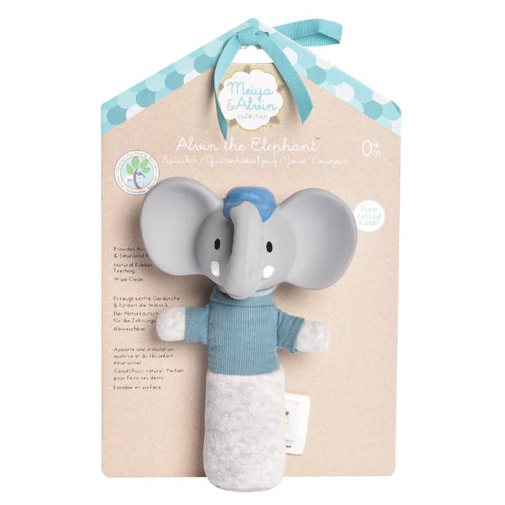 Tikiri Alvin the Elephant Squeaker package