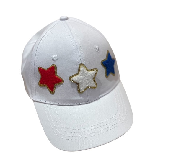 Patriotic Stars Baseball Cap