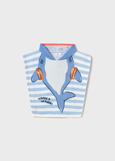 Shark Hooded Towel