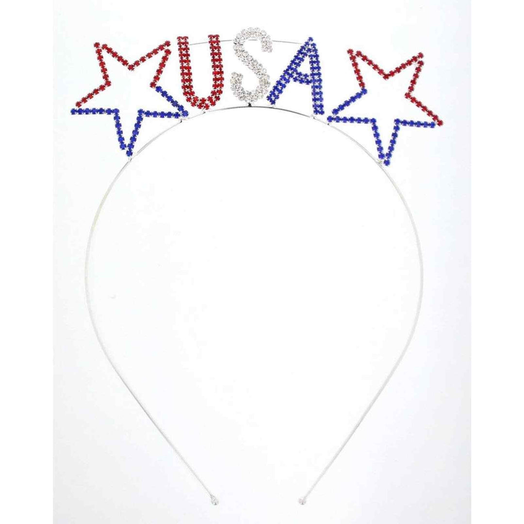 USA Crystal Headband