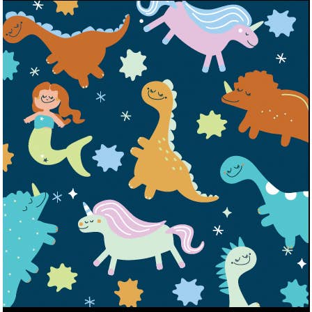 Baby Paper Mythical Creatures swatch