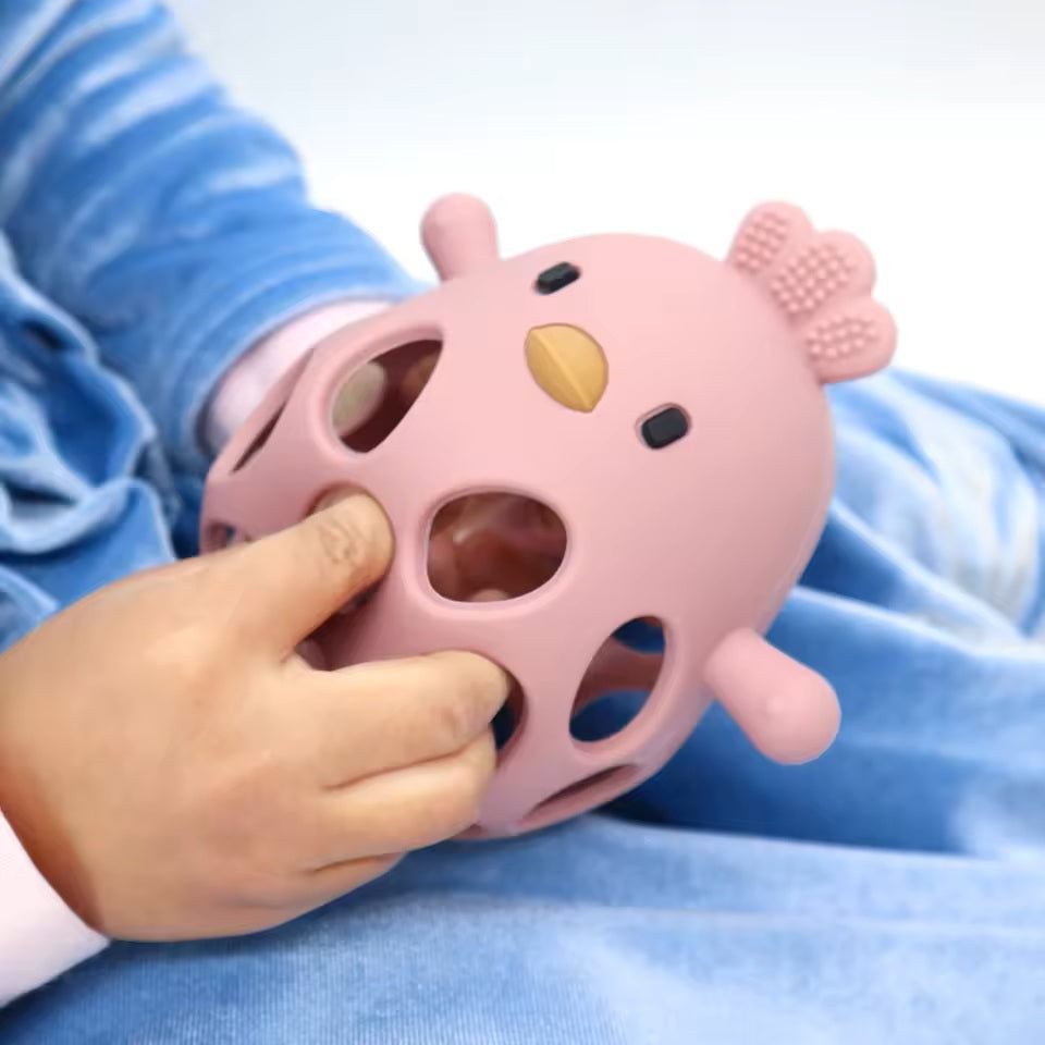 Clucky Chew Buddy in Pink model