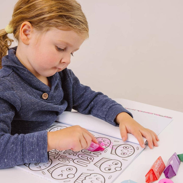 ooly Color-in' Book Happy Snacks model coloring