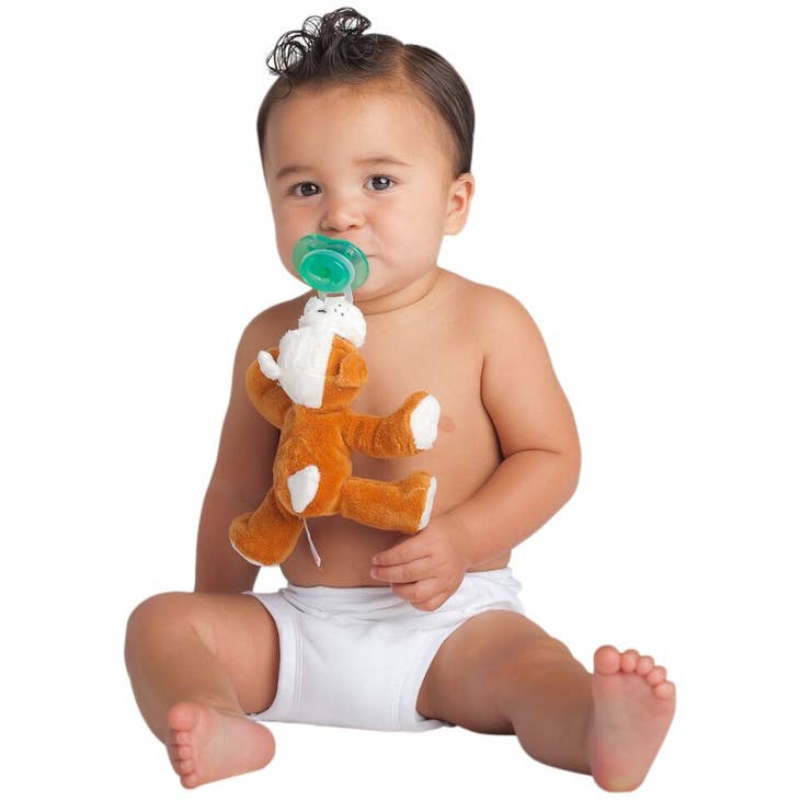 Barkley Bulldog Nookum Paci-Plushies model