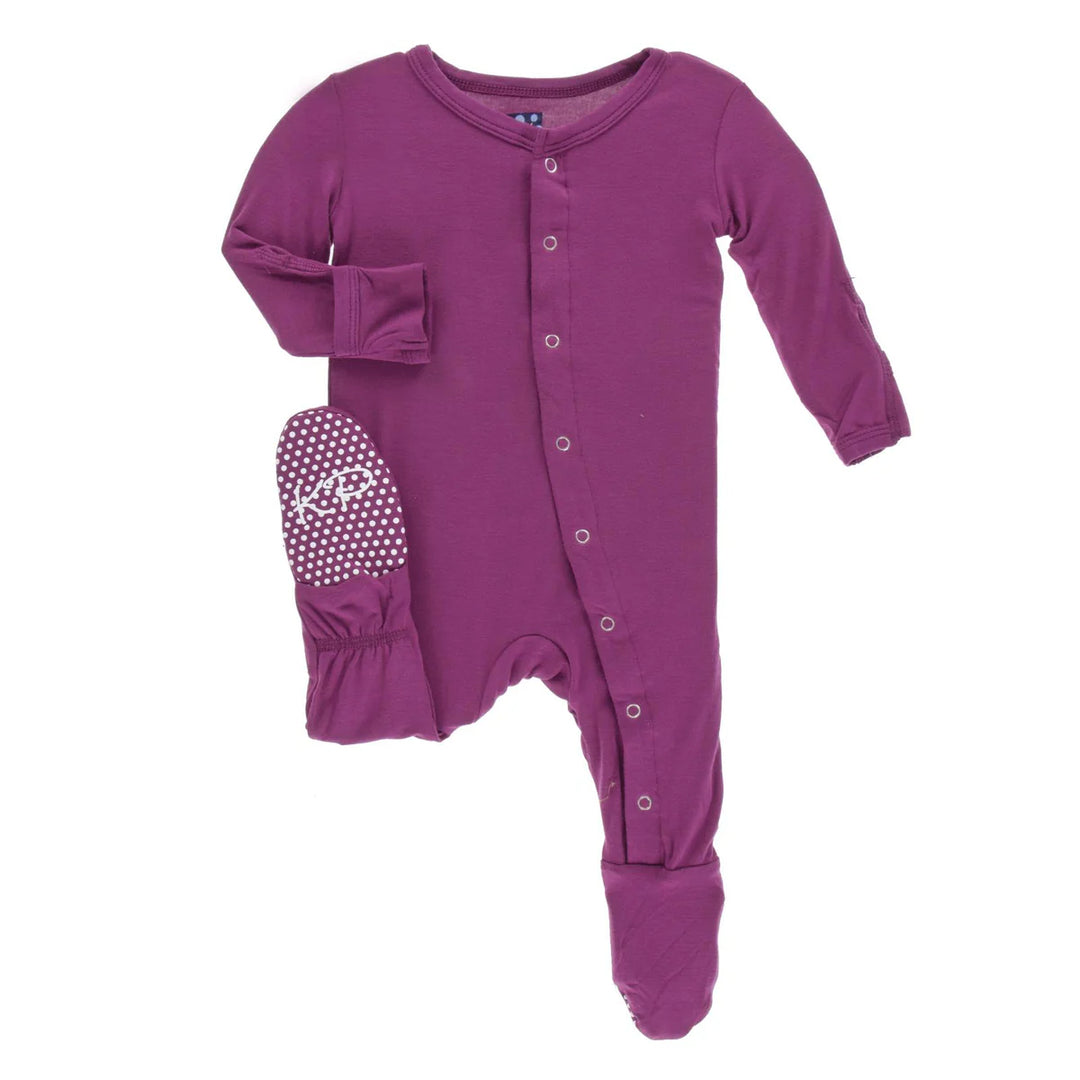 Orchid Solid Footie