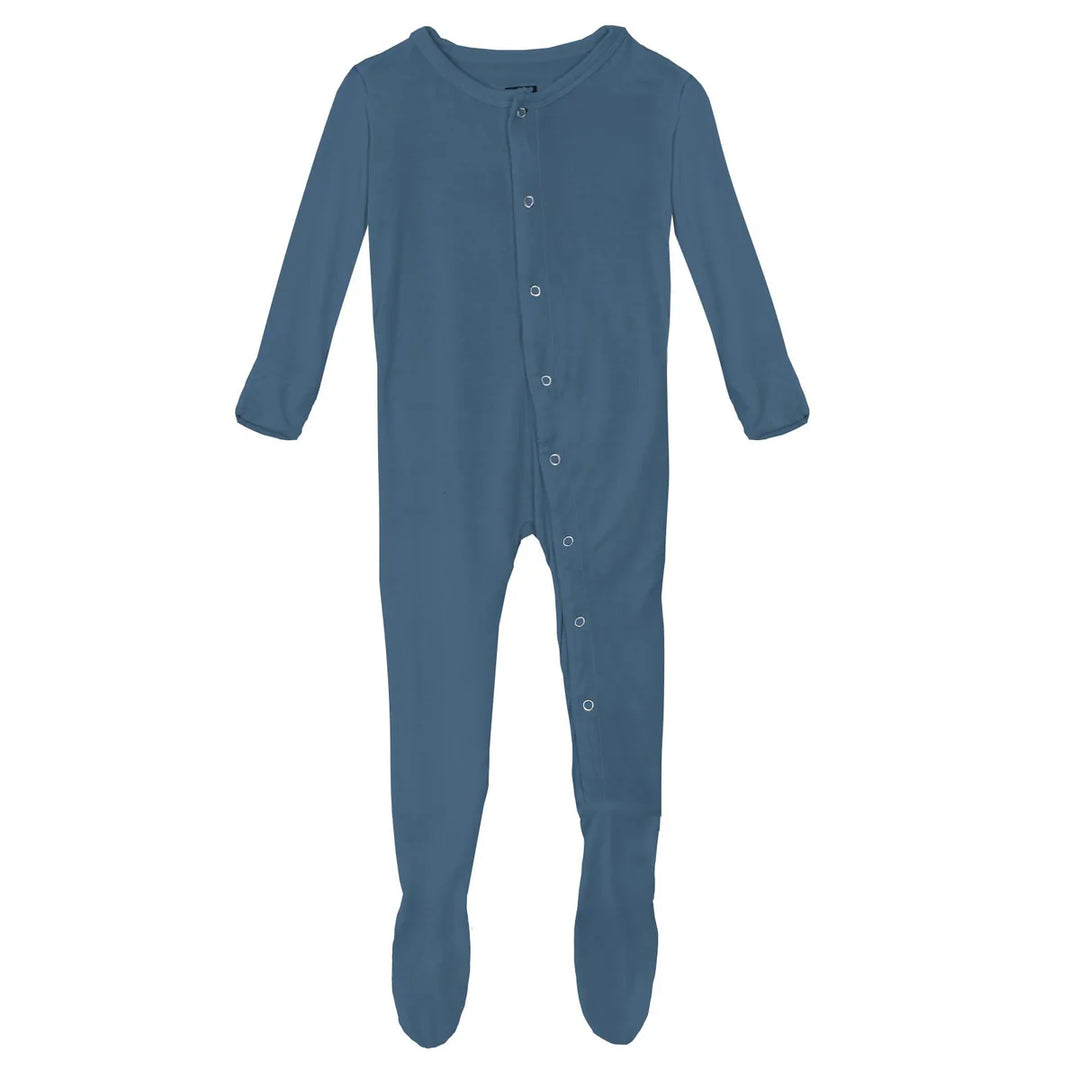 Kickee Pants Twilight Solid Kid Footie
