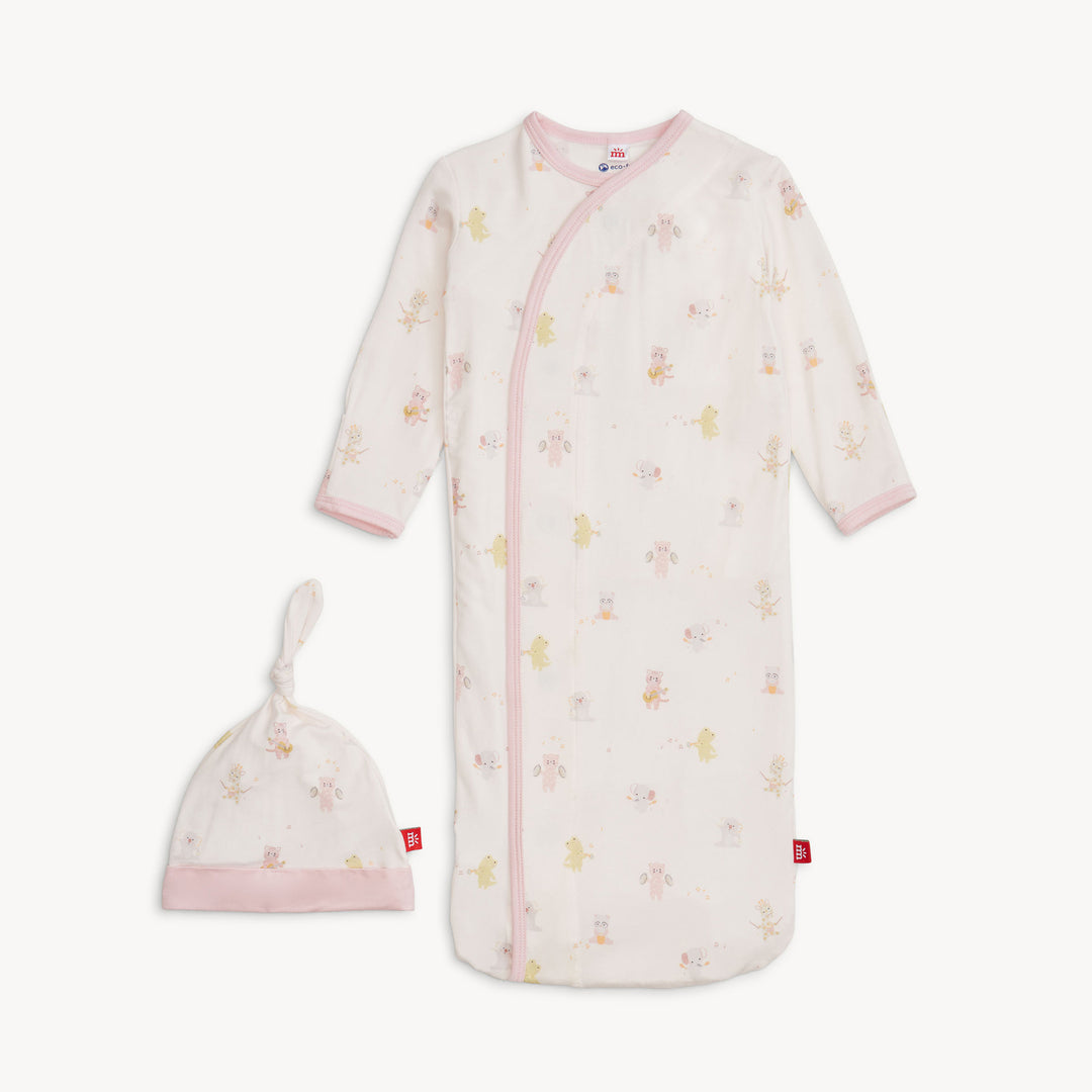 Magnetic Me Pink Baby Beats Gown & Hat Set