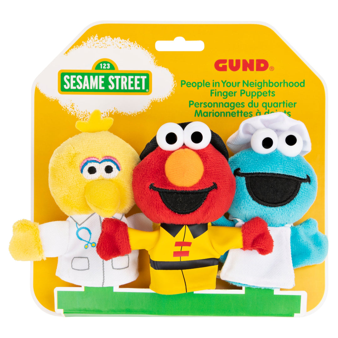 Sesame Street Finger Puppets Set