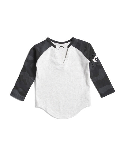 Bright Baseball Camo Tee