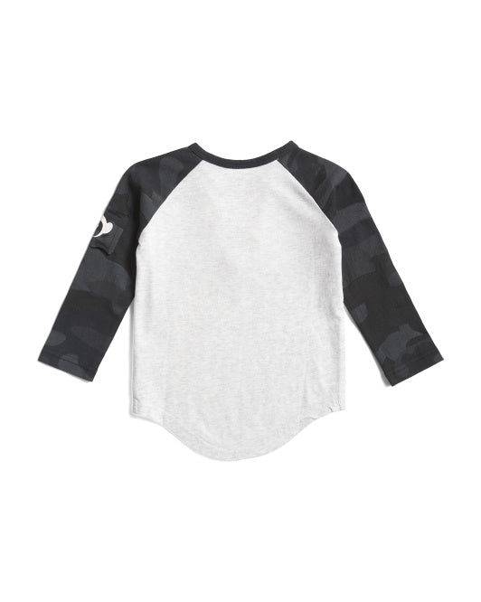 Bright Baseball Camo Tee