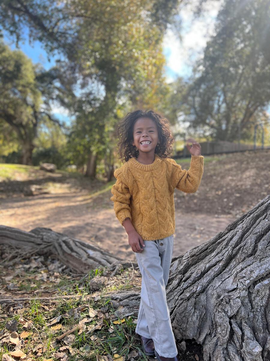 Vignette Gracie Sweater model