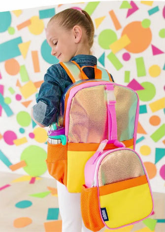 Orange Shimmer Backpack