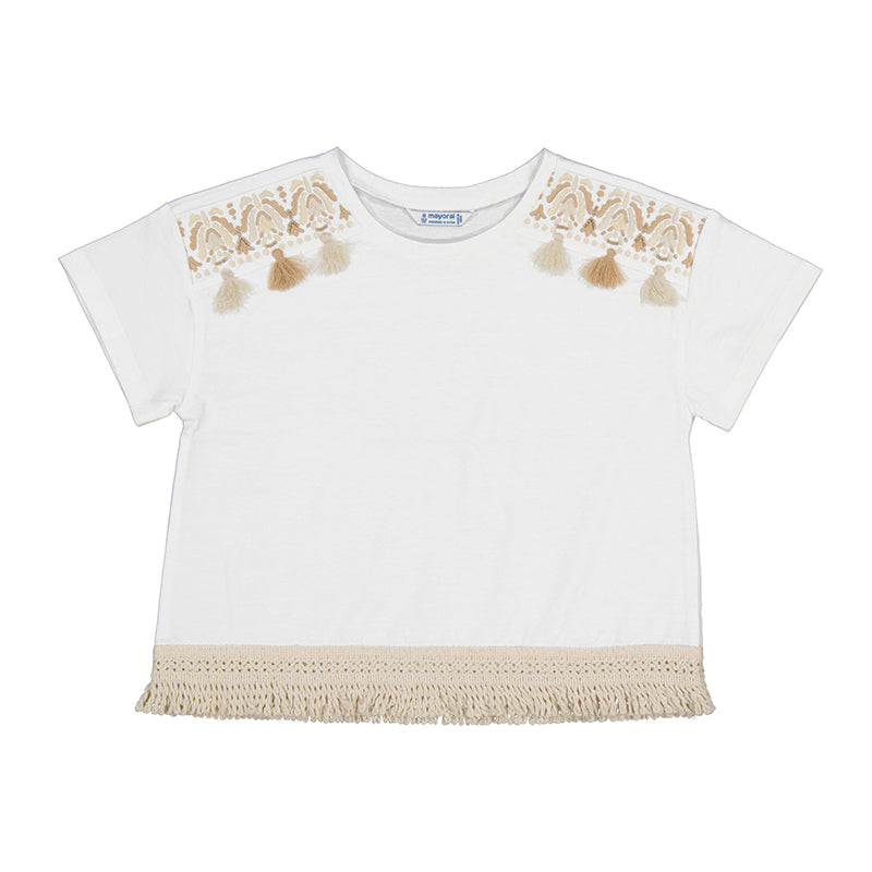 Tassel Fringed Top
