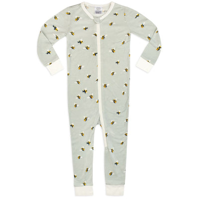 Bumblebee Zipper Pajamas