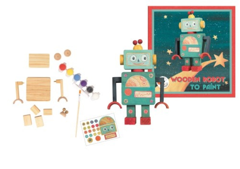 Egmont Paint Your Own Robot Kit