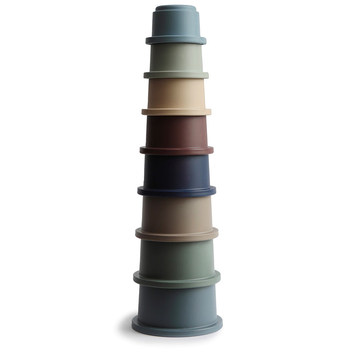 Stacking Cups in Forest