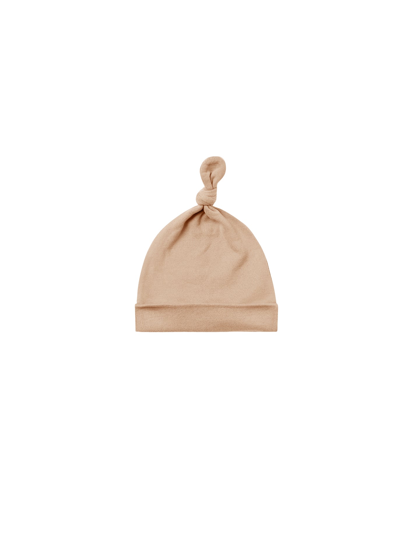 Knotted Beanie Hat Blush