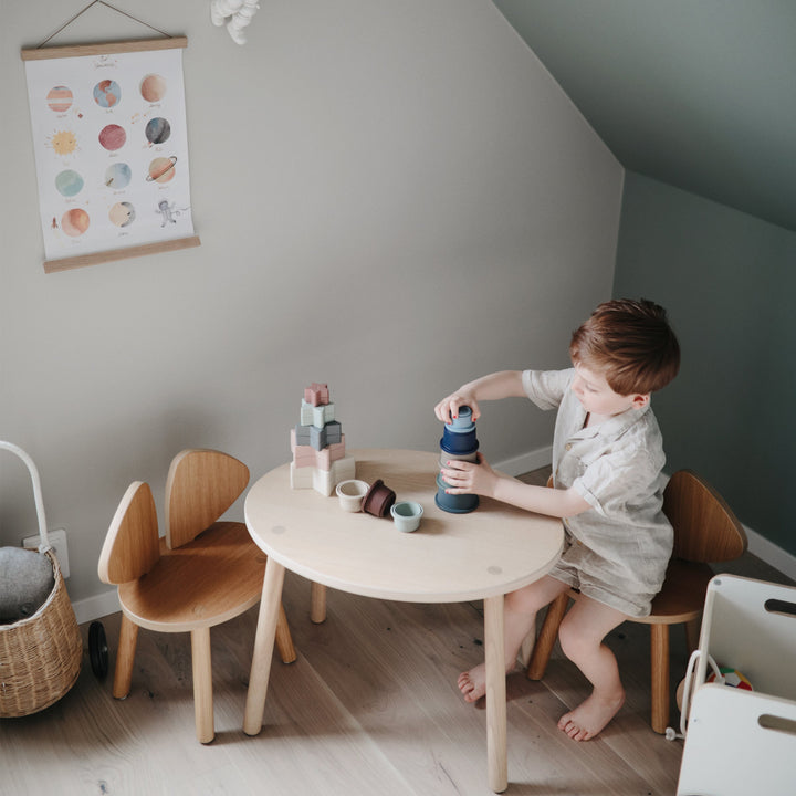 Stacking Cups in Forest