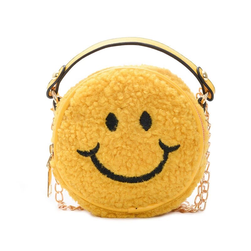 Smiley cheap face purse