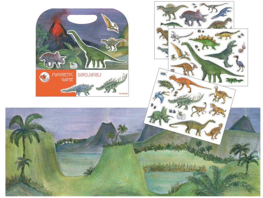 Magnetic Game Dinos