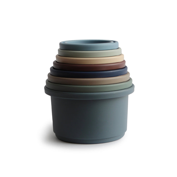 Stacking Cups in Forest