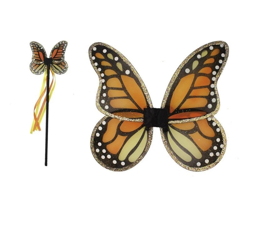 Great Pretenders Monarch Wings & Wand