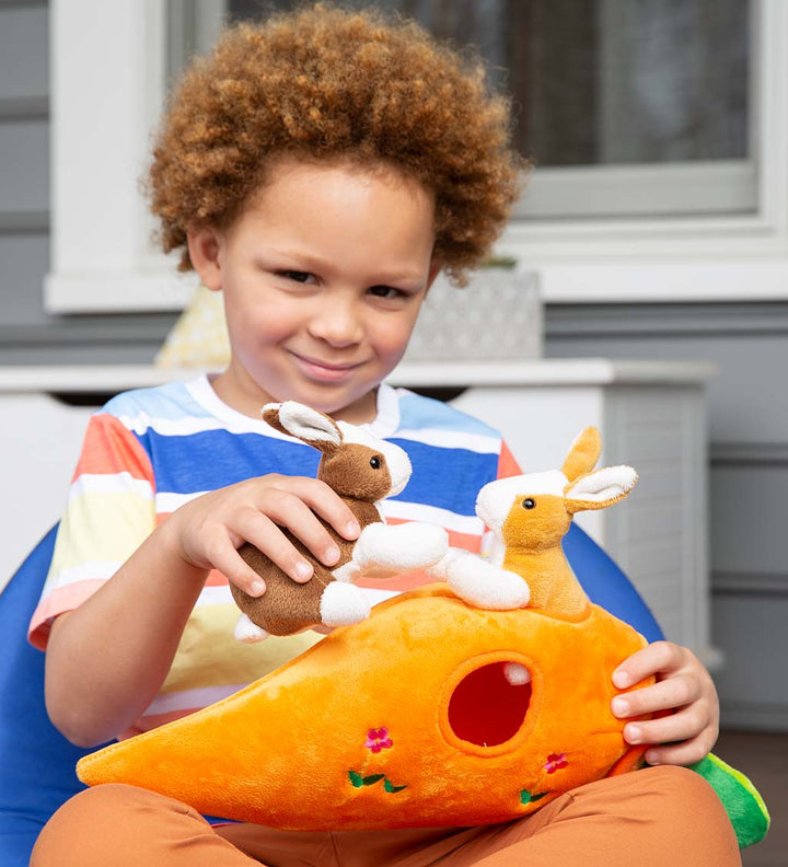 Bunny Carrot Cottage Play Set