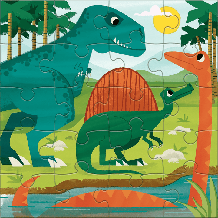 Magnetic Puzzle Mighty Dinosaurs t-rex