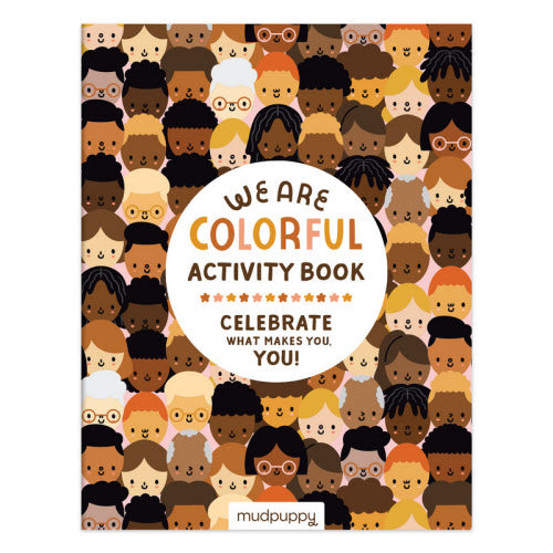 Mudpuppy We Are Colorful activity book