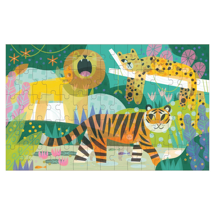 Cats Big and Small 75 Piece Lenticular Puzzle changing