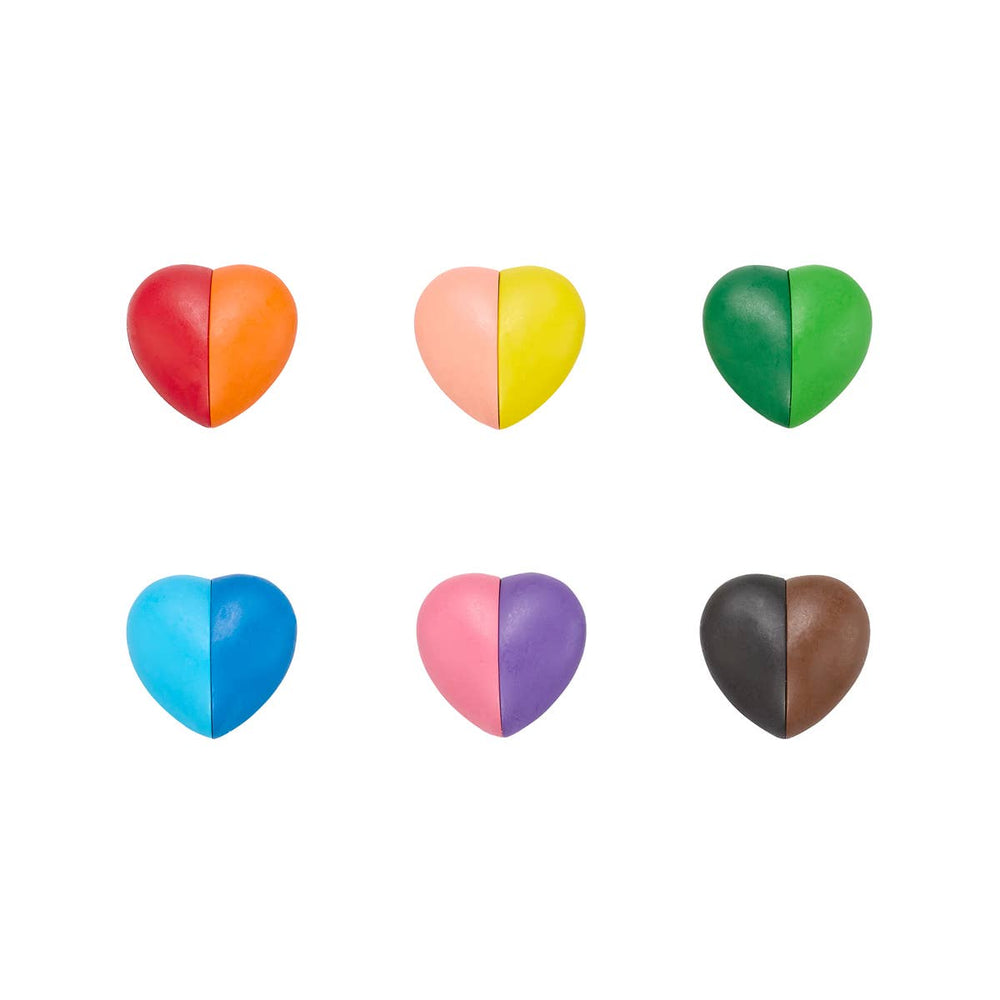 Ooly I Heart Art Crayons pieces