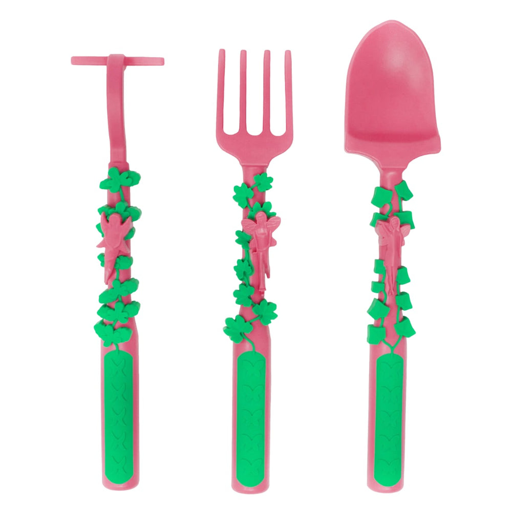 Constructive Eating Garden Fairy Eating Set trio