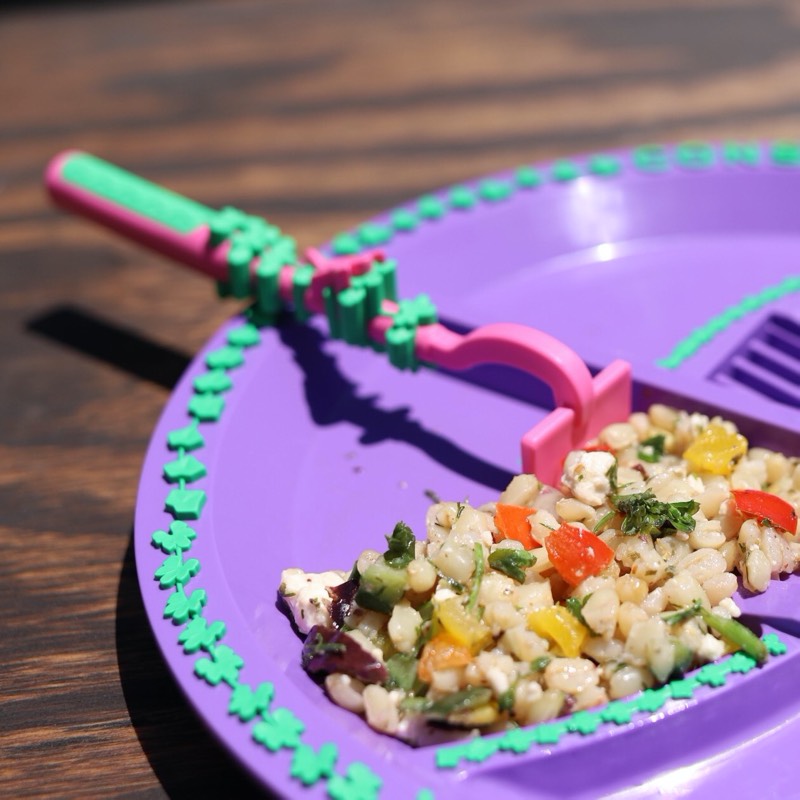 Constructive Eating Rake rice