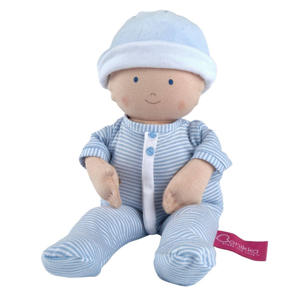 Tikiri Cherub Boy Doll seating