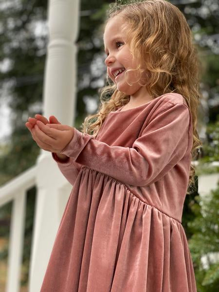 Vignette Charlotte Dress girl clapping