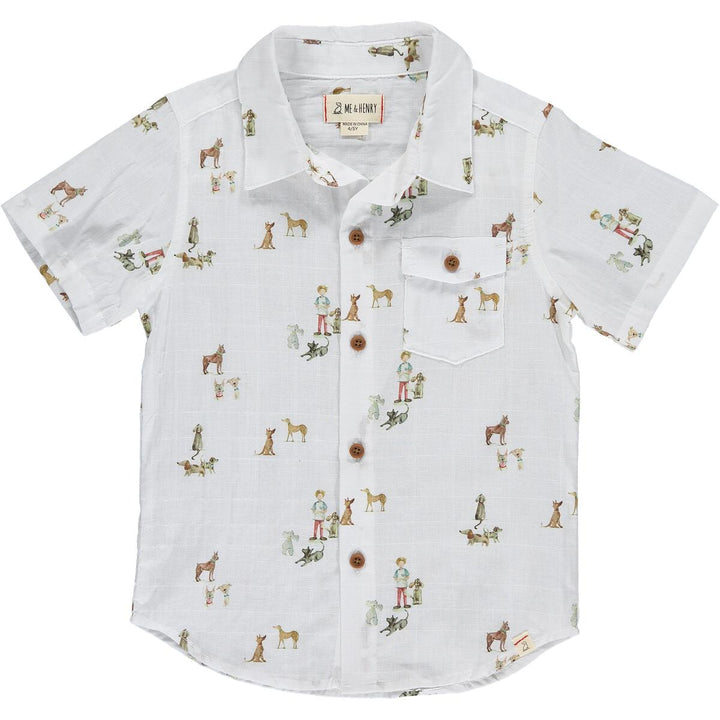 Me & Henry Henry print shirt