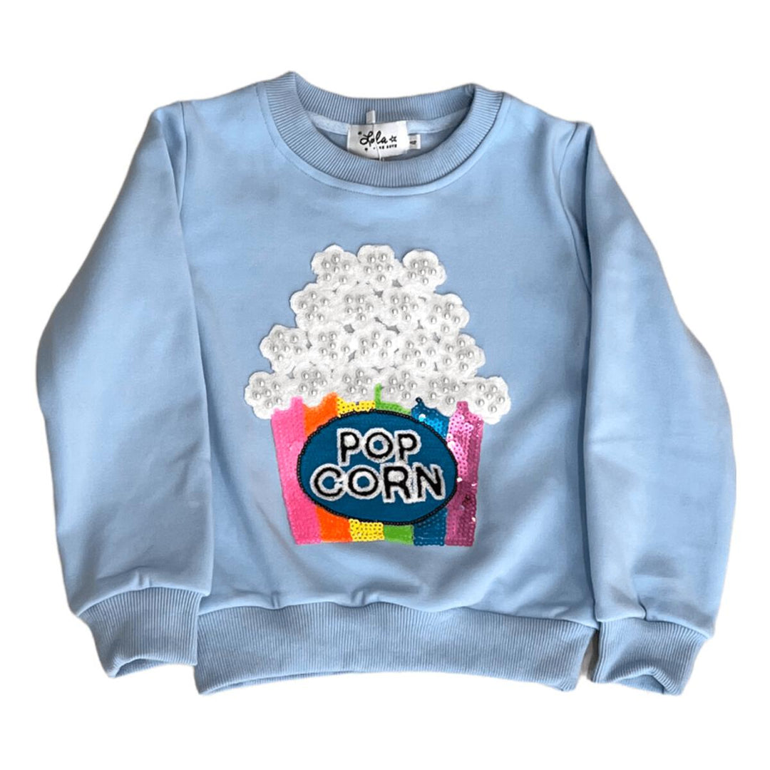 Lola + The Boys Pearls and Popcorn Sweatshirt